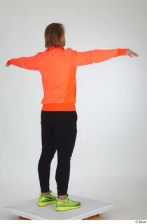  Erling black tracksuit dressed orange long sleeve t shirt sports standing t-pose whole body yellow sneakers 0014.jpg